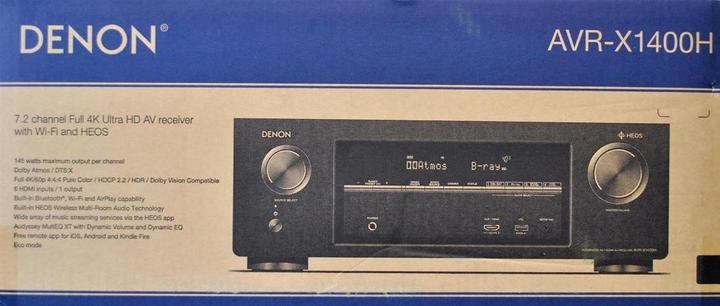 Actual product image Denon Avr-X1400h (7.2 channels, FM)