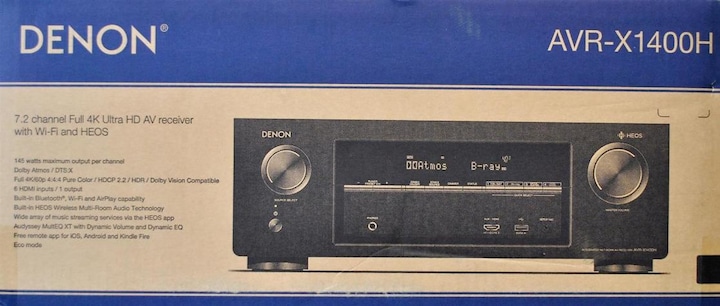 Immagine prodotto Denon Avr-X1400h (7.2 canali, FM)
