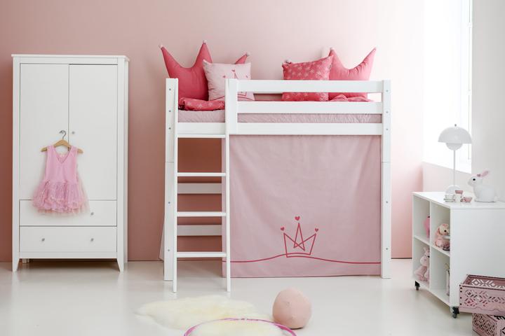Produktbild Hoppekids Leiter für ECO Luxury Etagenbett und mittelhohes Bett, schräg, weiss