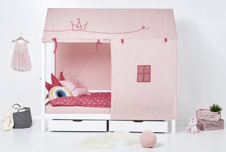 Produktbild Hoppekids Hausbettüberwurf PRINCESS für Hausbetten 90x200cm