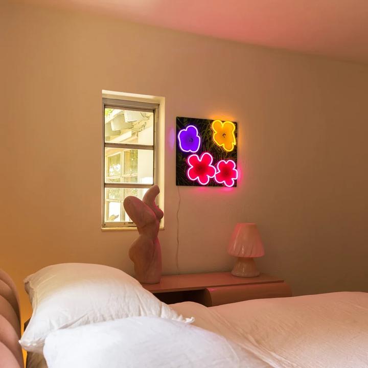 Actual product image YellowPop Andy Warhold Flowers