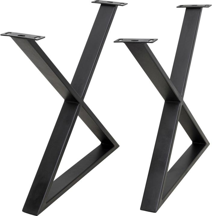 Actual product image Kare Design Frame Tavola Cross Black (2/set)