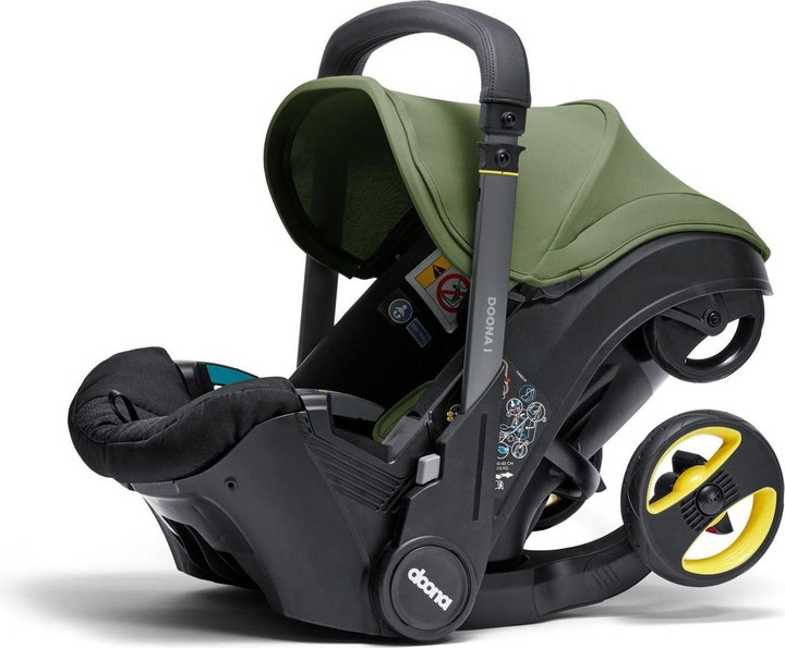 Produktbild Doona Kinderwagen + Autositz (Babyschale, Kindersitz, ECE R129/i-Size Norm)