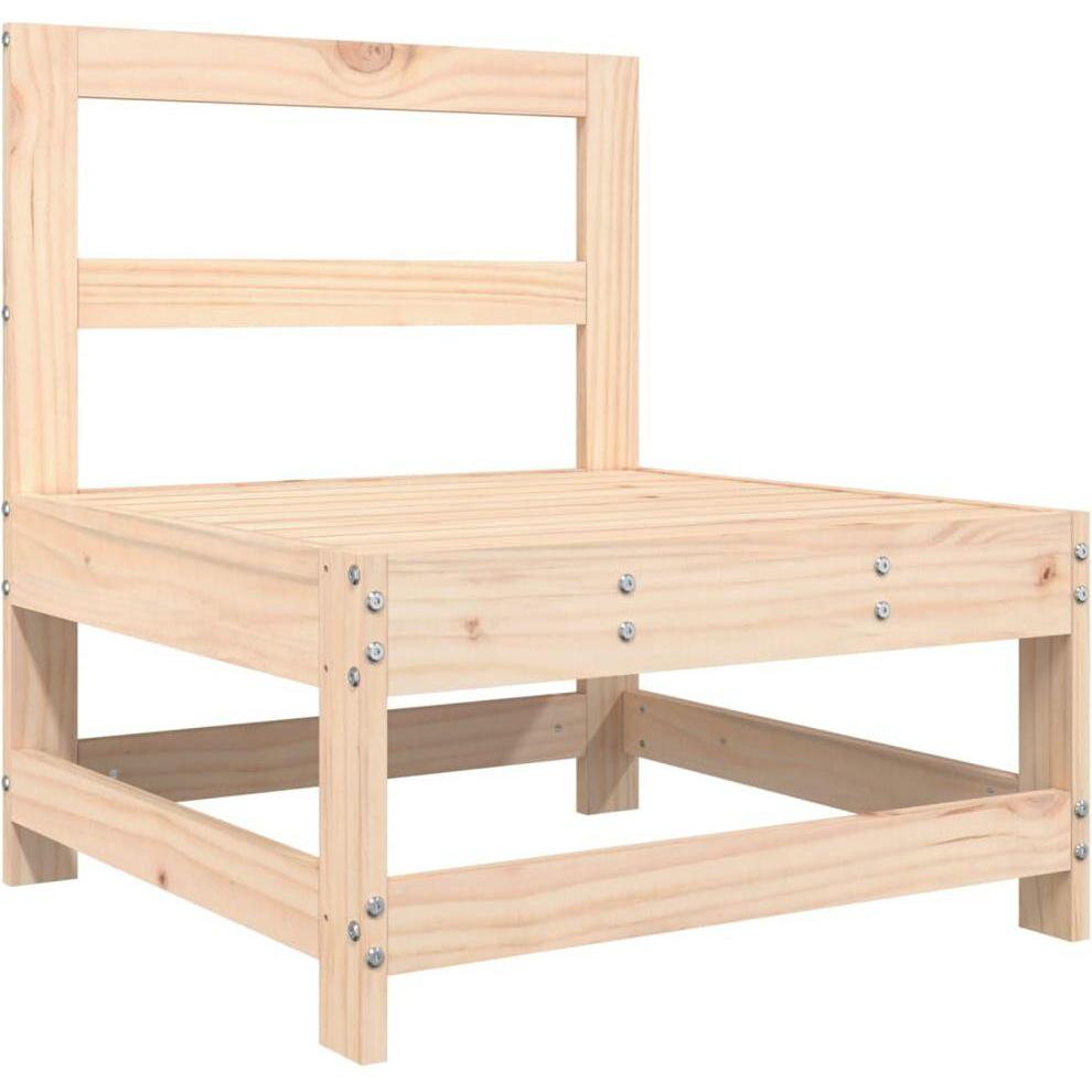 Thumbnail - VidaXL, Gartenlounge, 7-tlg. Garten-Lounge-Set Massivholz Kiefer,Material