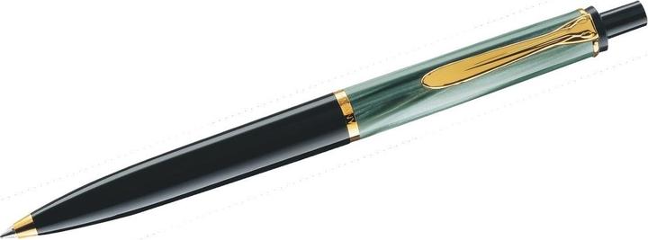 Actual product image Pelikan Biros K200 green-marm. Case (Black, Gold, Green, 1x)