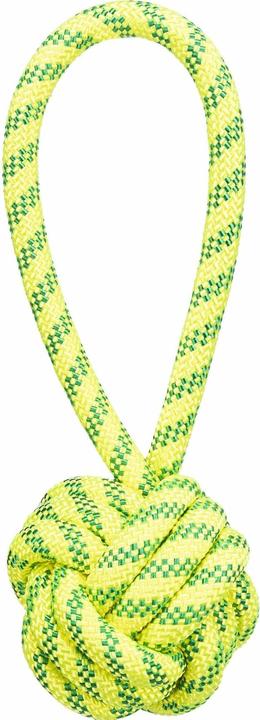 Produktbild Trixie 33661, Dog, Ball, Green, Yellow, Polyester, 7 cm, 210 mm (Apportieren, Kauspielzeug Hund)