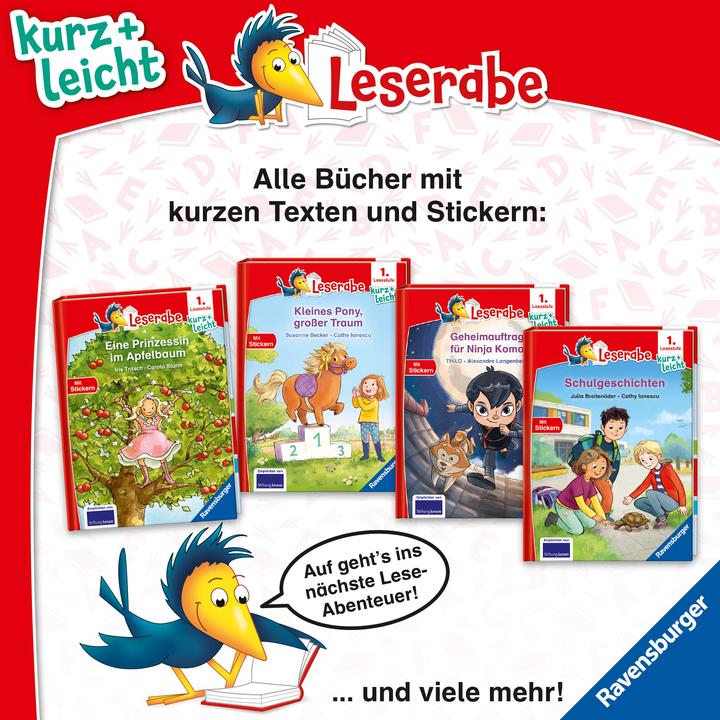 Image du produit Ravensburger Leserabe - 1. Lesestufe Kurz und leicht: Schulgeschichten (Allemand, Julia Breitenöder, 2025)