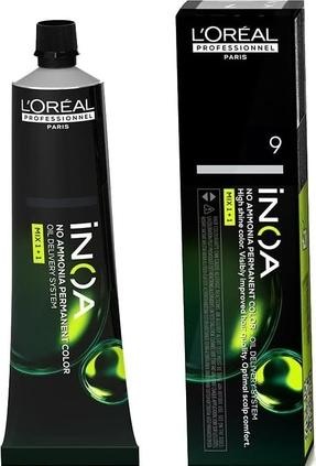 Produktbild L'Oréal Professionnel L’Oréal Professionnel Inoa No Ammonia Permanent Color 9 60g (9 Very Light Blonde)