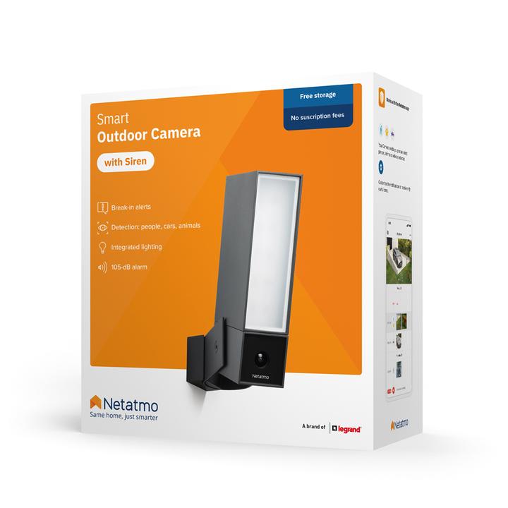 Actual product image Netatmo 2x Smart outdoor camera (1080 x 1920 pixels)