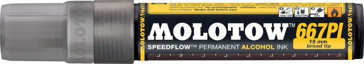 Produktbild Molotow Permanentmarker Masterpiece Speedflow nachfüllbar 667 PI 15mm kupferschwarz (Kupferschwarz, 15 mm, 1 x)
