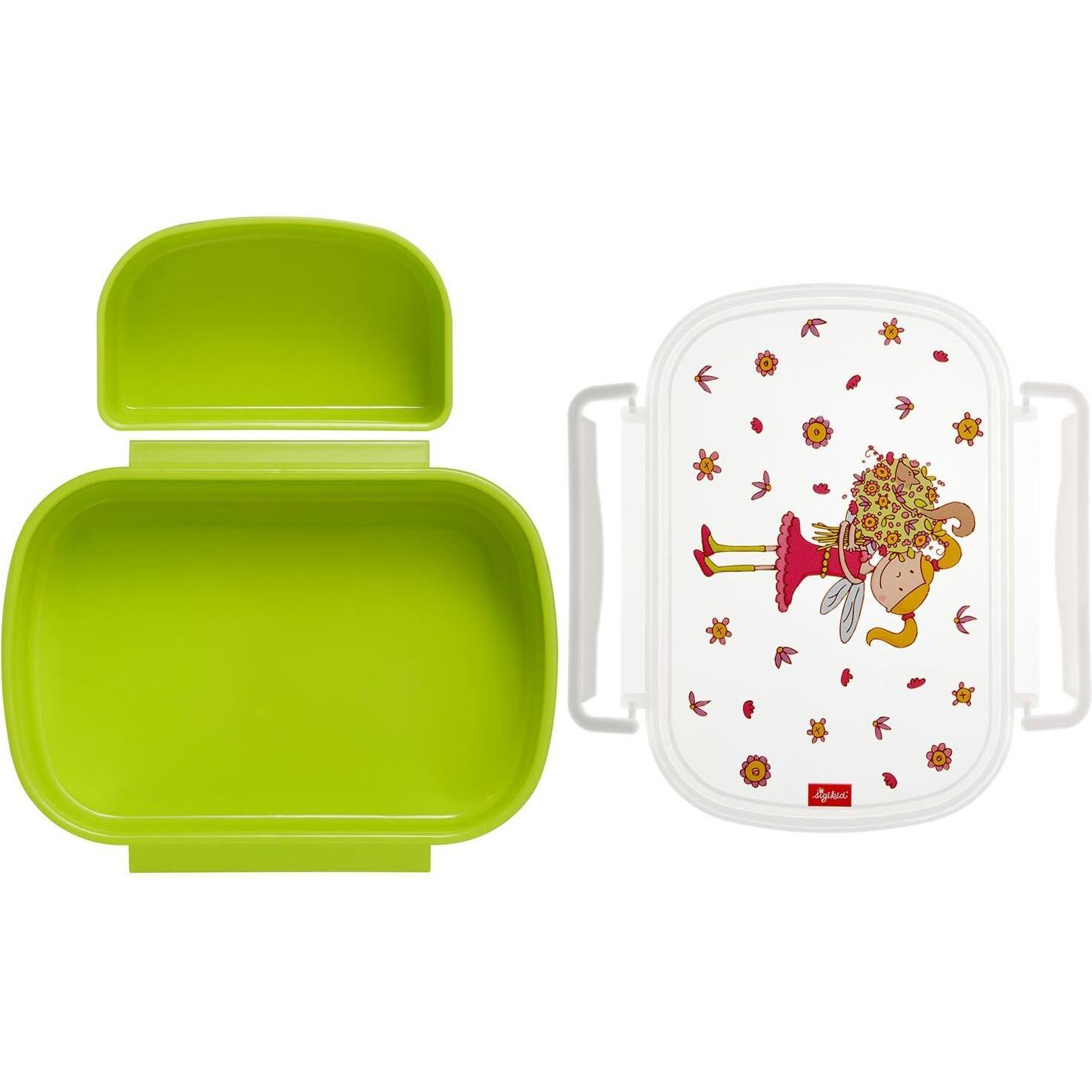 Thumbnail - Sigikid Brotdose + Trinkflasche, Lunchbox, Grün