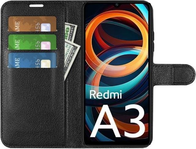 Image du produit MU Classic Série de couvertures de livres en cuir Litchi (Xiaomi Redmi A3)