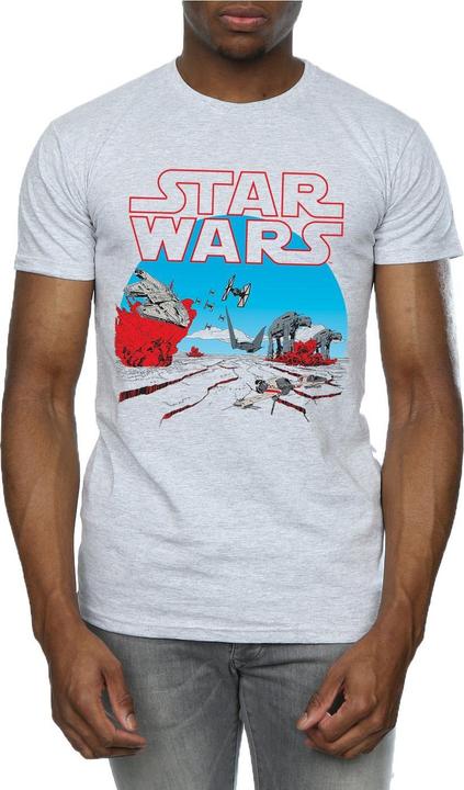 Image du produit Star Wars - T-shirt THE LAST JEDI ACTION SCENE - Homme (L)
