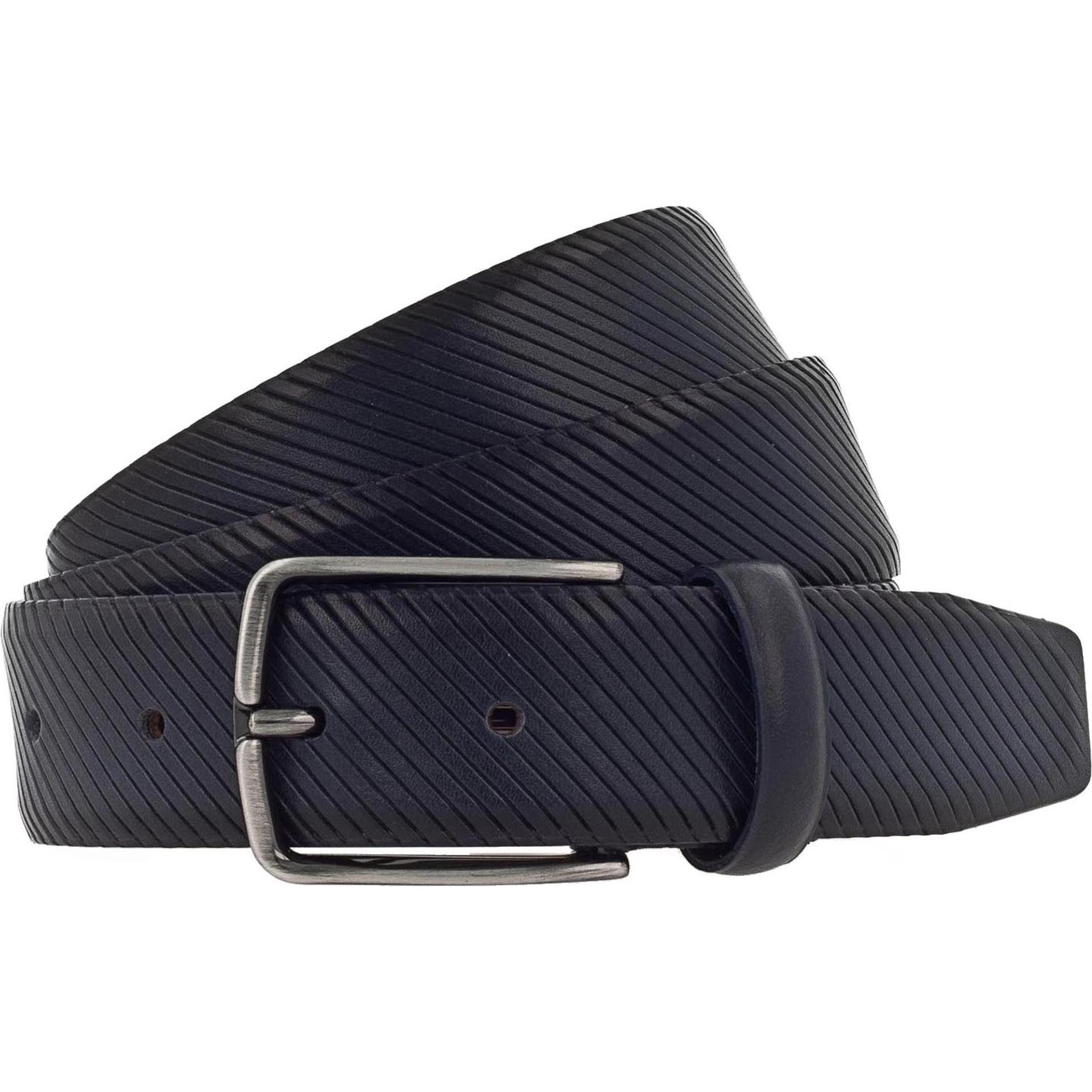 Vanzetti, Herren, Gürtel, Gürtel Leder, Blau, (105)