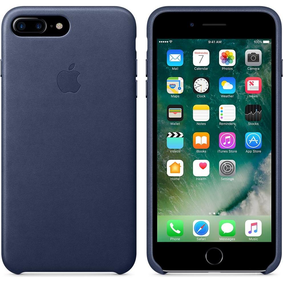 Thumbnail - Apple Leder Case (Apple iPhone 7 Plus), Smartphone Hülle, Blau