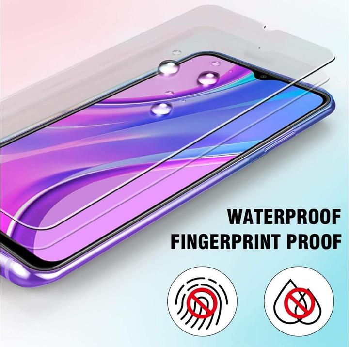Actual product image Screenguard Xiaomi Redmi 9 bulletproof glass protective film Case Friendly Design (Xiaomi Redmi 9)