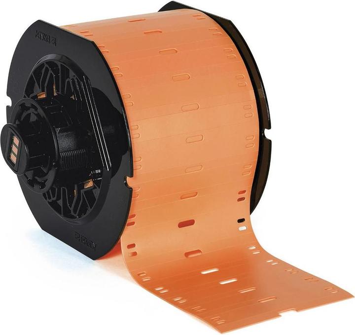 Produktbild Brady B33-75x10-7643-OR, Heatex Schilder, Orange, matt, 75.00 x 10.00 mm, für BBP33, i3300, i5300 (7.50 cm)