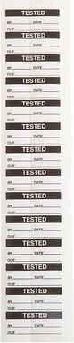 Immagine prodotto RS PRO Etichetta scrivib. mensile nera TESTED