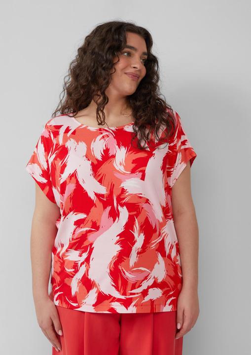 Image du produit S.Oliver T-Shirt T-Shirt aus Viskosemix im Relaxed Fit (46)