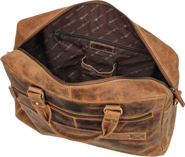 Actual product image Greenburry Vintage 1539 briefcase (18")