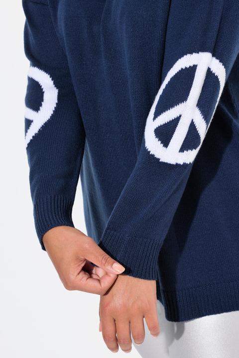 Actual product image Angel of Style Sweater with peace sign and long sleeves (58)