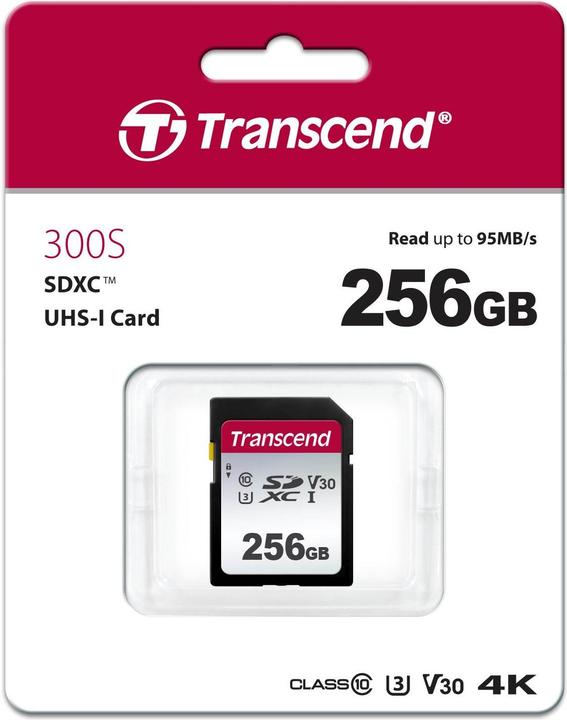 Produktbild Transcend SDC300S (256 GB, SDXC, U3, UHS-I)