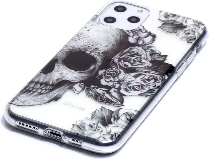 Image du produit Ueli Express iPhone 11 Pro Coque Super Slim en caoutchouc TPU Tête de mort (Apple iPhone 11 Pro)