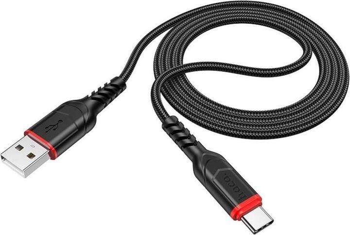 Immagine prodotto Hoco - Data Cable Victory (X59) - USB-A to USB Type-C, 12W, 2.4A, 1.0m - Black (1 m, 12 W)