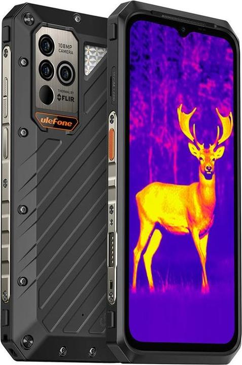 Produktbild Ulefone Power Armor 18T Ultra (512 GB, Schwarz, 6.57", Dual SIM, 5G)