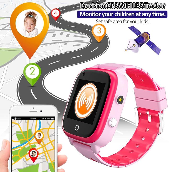 Produktbild Okyuk Smartwatch für Mädchen Jungen (4G)