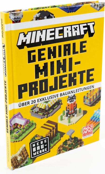 Produktbild Minecraft Geniale Mini-Projekte. Über 20 exklusive Bauanleitungen (Deutsch, Mojang Ab, Josef Shanel, Matthias Wissnet, 2023)