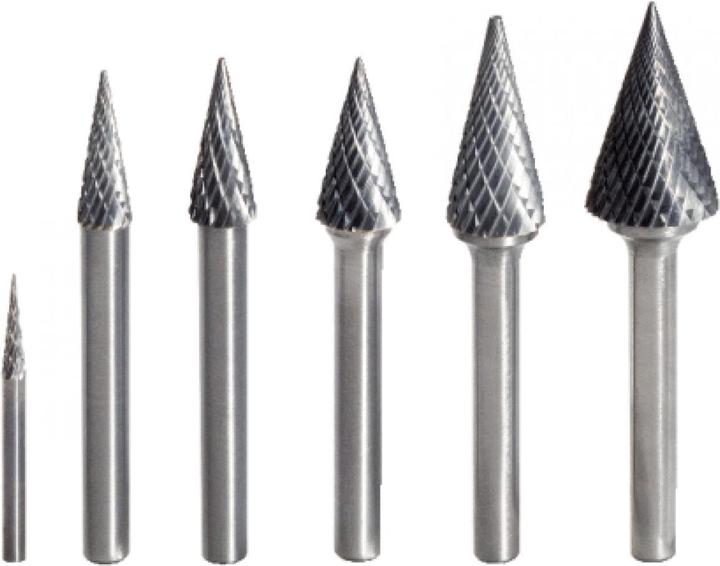 Actual product image KS Tools HM pointed taper burr shape M