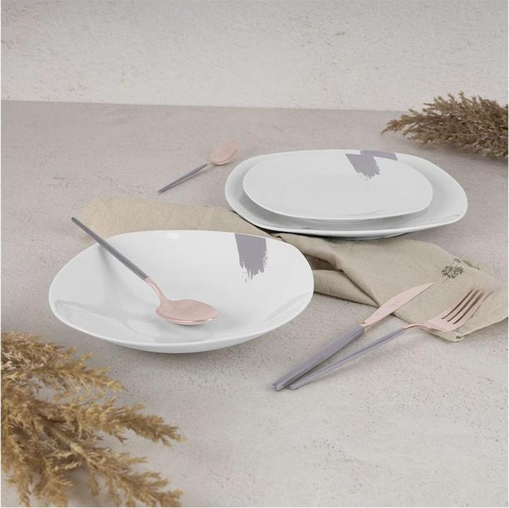 Produktbild BerlingerHaus Haus 18-teiliges Tellerset Taupe Collection (18 x)