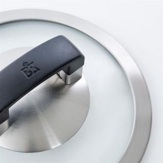 Image du produit BK Conical Cool Glas Panne Set - 4-delig - RVS deksels - Inductie (Set de poêles + casseroles, Acier inoxydable)