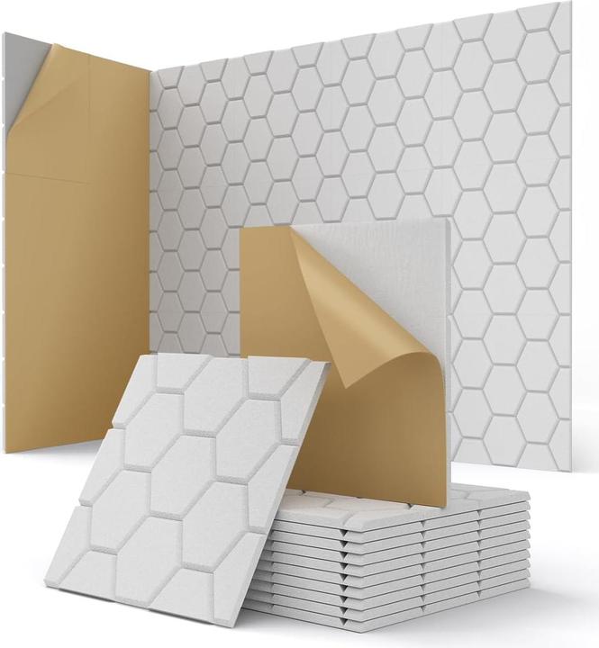 Kuchoow Schallabsorber Klebepads-Set (12 pcs)