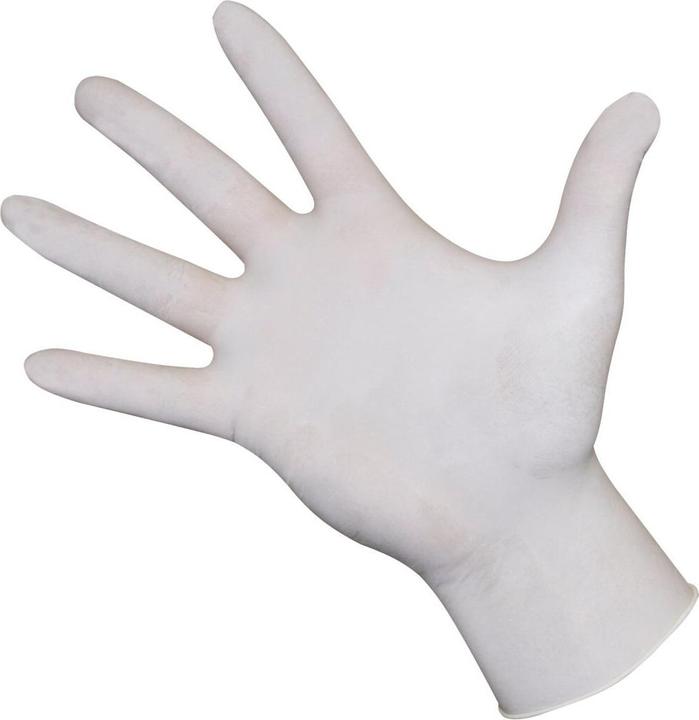 Actual product image Kerbl Gloves latex size L lightly powdered,VE:100St. (L)