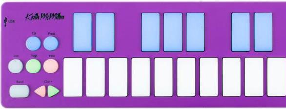 Produktbild Keith McMillen K-Board MIDI-Controller Orchid (Keyboard)