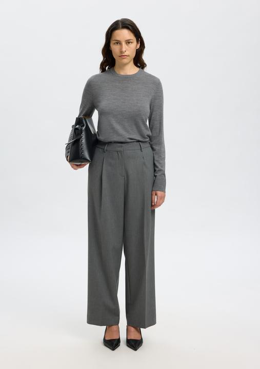 Produktbild Selected Slfthea Ls Knit Merino O-Neck Noos (S)