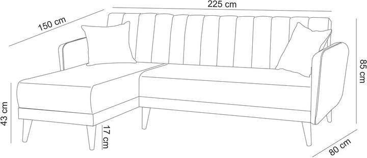 Produktbild Atelier del Sofa Paityn (Ecksofa)