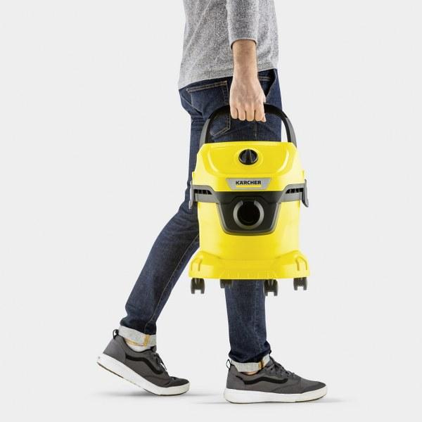 Image du produit Kärcher 1.628-009.0 Aspirateur industriel Noir Jaune 12 l 1000 WaWD 2 Plus V-12/4/18/C (Aspirateur eau et poussière)