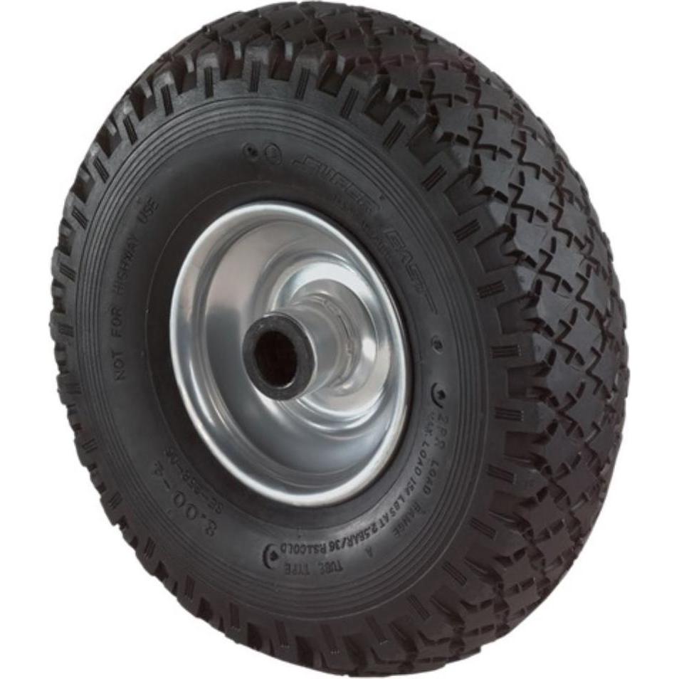 BS Rollen, Möbelrollen, Luftrad Rad-Ø 400 mm Tragfähigkeit 200 kg Ersatzrad Rillenprofil Rollenlager