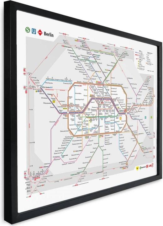 Produktbild BVG Berlin - Netzplan Berlin (50 x 40 cm)
