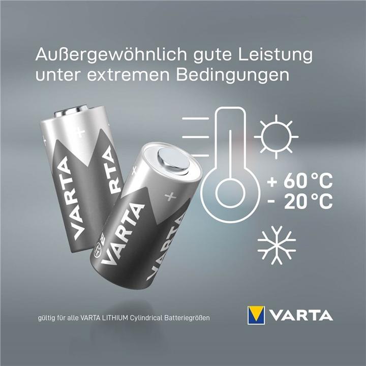 Produktbild Varta Photo Lithium (1 Stk., 2CR5, 1400 mAh)