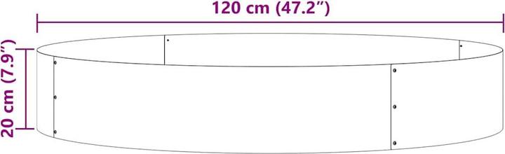 Actual product image vidaXL Garten-Pflanzgefäss