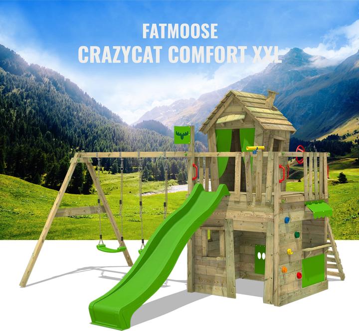 Produktbild Fatmoose Spielturm CrazyCat