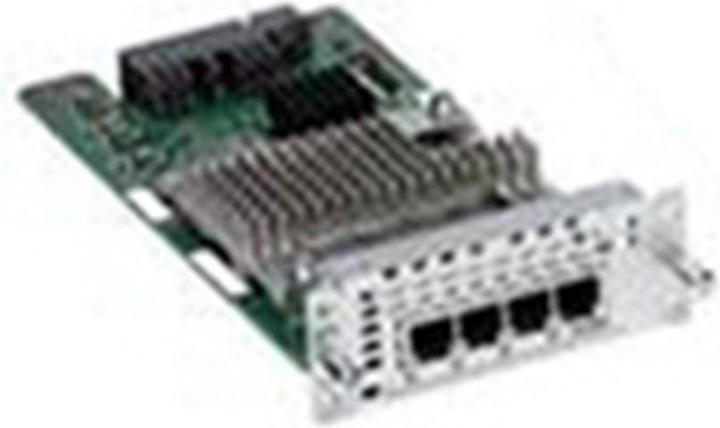 Actual product image Cisco 4-Port Network Interface Module: - Ear and Mouth