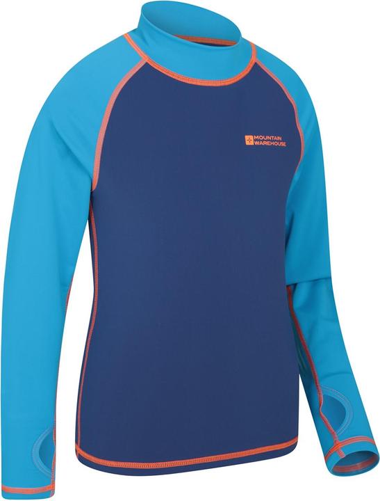 Actual product image Mountain Warehouse Childrens/Kids Long-Sleeved Rash Top (128)