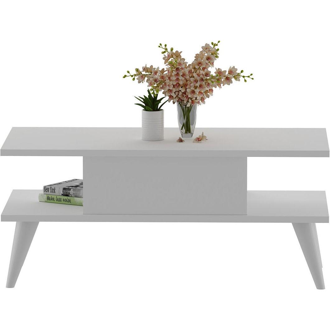 Kalune Design, Couchtisch + Beistelltisch, Lian (90 x 45 x 40 cm)