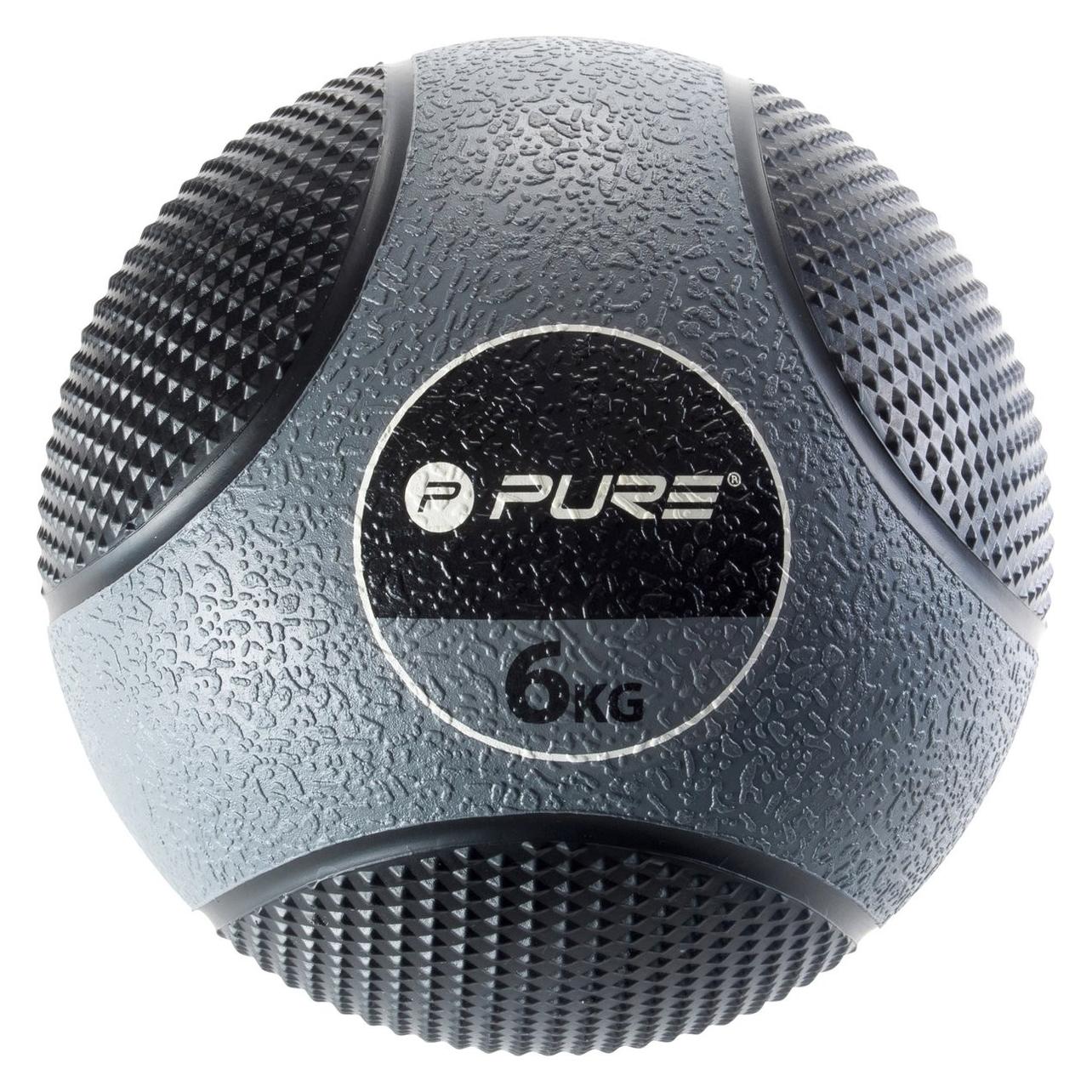Pure2improve, Medizinball, (6 kg, 200 mm)