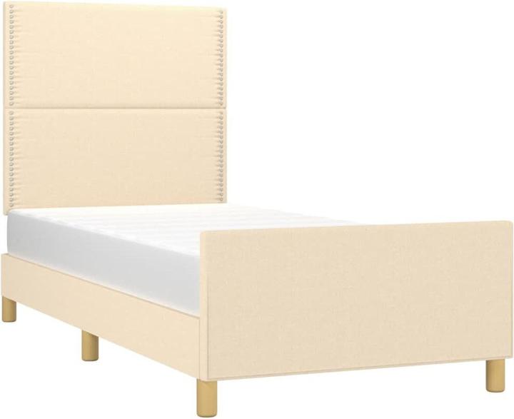 Image du produit vidaXL Bettgestell mit Kopfteil (90 x 200 cm)